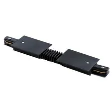 Lightstar 501157 Соединитель д/встраиваемых треков однофазный BARRA регулируемый гибкий ЧЕРНЫЙ