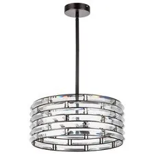 Lightstar 746048 Люстра AMERIGO 4х40W E14 УМБРА ПРОЗРАЧНЫЙ