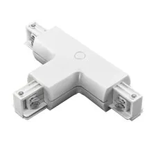 Lightstar 504136 Соединитель трековый трехфазный BARRA T-образный БЕЛЫЙ