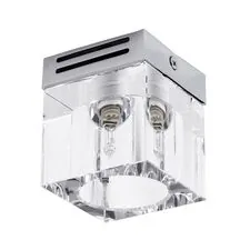Lightstar 104010 Светильник ALTA QUBE LO CR G9 ХРОМ/ПРОЗРАЧНЫЙ