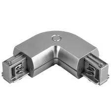 Lightstar 504129 Соединитель трековый трехфазный BARRA L-образный СЕРЫЙ