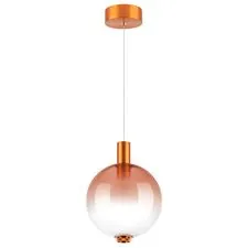 Lightstar 805402 Люстра COLORE LED 1х6W 320LM ЧЕРНЫЙ/КРАСНЫЙ 3000K