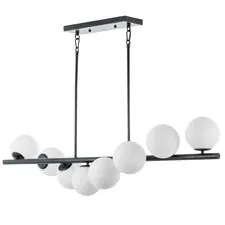 Lightstar 815187 Люстра CROCO 8х40W E14 ЧЕРНЫЙ МАТОВЫЙ