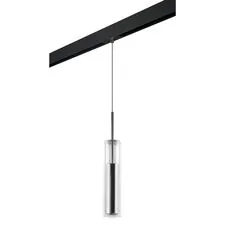 Lightstar PRO756014 Светильник д/1-фазн трека CILINO 1х40W GU10 ХРОМ/ЧЕРНЫЙ (756014+595007)