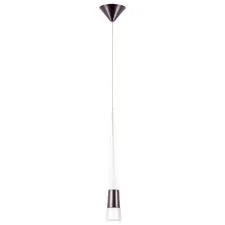 Lightstar 757011 Люстра CONE LED 5W 280LM КОФЕЙНЫЙ/БЕЛЫЙ/ПРОЗРАЧНЫЙ 3000K