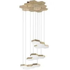 Lightstar 750223 Люстра подвесная FAVO LED-60W 2880LM Satin Gold 4000K