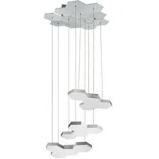 Lightstar 750224 Люстра подвесная FAVO LED-60W 2880LM Silver 4000K