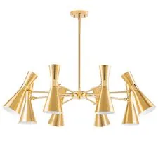 Lightstar 816081 Люстра DUMO 8х40W E14 ЛАТУНЬ/ЗОЛОТО