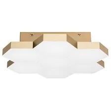 Lightstar 750071 Люстра потол FAVO LED-35W 1680LM Satin Gold 3000K