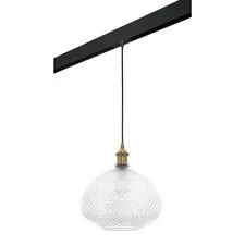 Lightstar PRO798031 Светильник д/1-фазн трека GENNI 1х40W E27 ЛАТУНЬ/ПРОЗРАЧНЫЙ/ЧЕРНЫЙ (798031+595007)