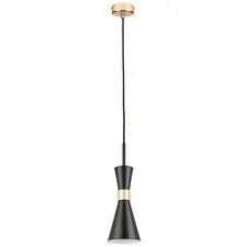 Lightstar 816017 Люстра DUMO 1х40W E14 ЧЕРНЫЙ МАТОВЫЙ/ЗОЛОТО