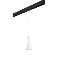 Lightstar PRO816016 Светильник д/1-фазн трека DUMO 1х40W E14 МАТОВЫЙ/ЗОЛОТО/ЧЕРНЫЙ (816016+595007)