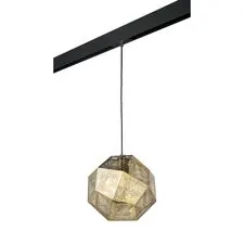 Lightstar PRO724112 Светильник д/1-фазн трека FERMO 1х40W E27 ЗОЛОТО/ЧЕРНЫЙ (724112+595007)