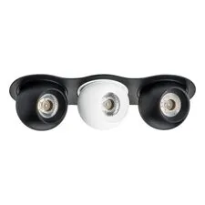 Lightstar i637746474 Светильник INTERO LED 9W*3 850LM*3 24G ЧЕРНЫЙ 4000K (217637+217074+217064+217074)