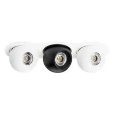 Lightstar i636627262 Светильник INTERO LED 9W*3 850LM*3 24G БЕЛЫЙ/ЧЕРНЫЙ 3000K (217636+217062+217072+217062)