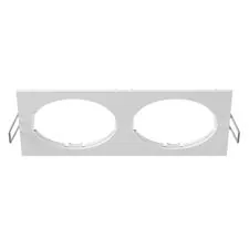 Lightstar 217526 Рамка INTERO 16 Double QUADRO БЕЛЫЙ