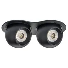 Lightstar i6277272 Светильник INTERO LED 9W*2 850LM*2 24G ЧЕРНЫЙ 3000K (217627+217072+217072)