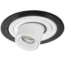 Lightstar i617162 Светильник INTERO TUBO LED 7W 360LM 60G ЧЕРНЫЙ/БЕЛЫЙ 3000K (217617+217162)