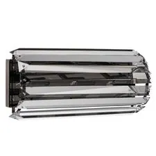 Lightstar 722660 Бра LIMPIO 6х20W G9 ЧЕРНЫЙ ХРОМ/ПРОЗРАЧНЫЙ