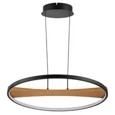 Lightstar 723127 Люстра LODI LED 36W 2880LM ЧЕРНЫЙ/ДЕРЕВО 3000K