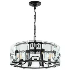 Lightstar 713267 Люстра NOVARA 6x40W E14 ЧЕРНЫЙ МАТОВЫЙ