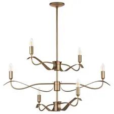 Lightstar 733263 Люстра RAGNO 6х40W E14 ЗОЛОТО