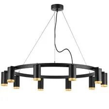 Lightstar LR02037040 Люстра RULLO 10х50W GU10 ЧЕРНЫЙ (571020+214437-10+203440-10)