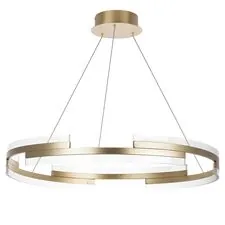 Lightstar 736333 Люстра ROTONDA 70W LED 3805LM 120G ЗОЛОТО 3000K