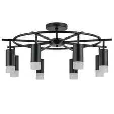 Lightstar LR7183781 Люстра RULLO 8х50W GU10 ЧЕРНЫЙ (571718+214437-8+202431-8)