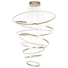 Lightstar 736483 Люстра ROTONDA 293W LED 8471LM 120G ЗОЛОТО 3000K