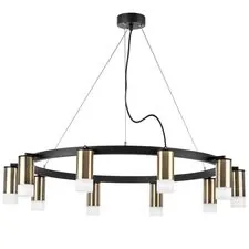 Lightstar LR0203101 Люстра RULLO 10х50W GU10 ЧЕРНЫЙ/БРОНЗА (571020+214431-10+202431-10)
