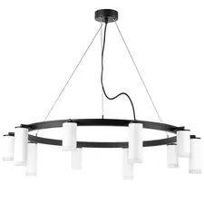 Lightstar LR0203658650 Люстра RULLO 10х50W GU10 ЧЕРНЫЙ/БЕЛЫЙ (571020+214436-5+214486-5+202430-10)