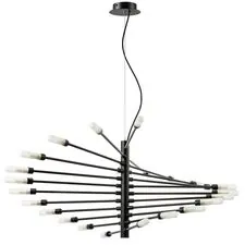 Lightstar 733247 Люстра RAGNO 24х40W G9 ЧЕРНЫЙ МАТОВЫЙ