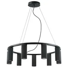 Lightstar 718097 Люстра ROMA 9х28W GU10 (led) MATT BLACK