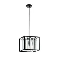 Lightstar 713037 Люстра REGOLO 3х40W G9 ЧЕРНЫЙ МАТОВЫЙ/ПРОЗРАЧНЫЙ