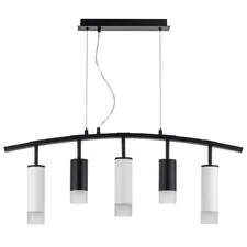 Lightstar LR7353728631 Люстра RULLO 5х50W GU10 ЧЕРНЫЙ/БЕЛЫЙ (571735+214437-2+214486-3+202431-5)
