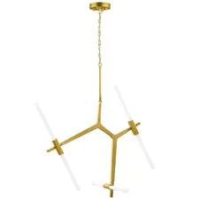 Lightstar 742063 Люстра STRUTTURA 6х6W (led) G9 ЗОЛОТО МАТОВЫЙ