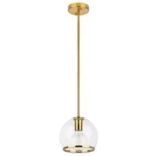 Lightstar 729011 Люстра SFERICO 1х40W E27 ЛАТУНЬ/ПРОЗРАЧНЫЙ