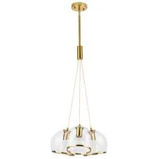 Lightstar 729031 Люстра SFERICO 3х40W E27 ЛАТУНЬ/ПРОЗРАЧНЫЙ