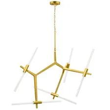 Lightstar 742103 Люстра STRUTTURA 10х6W (led) G9 ЗОЛОТО МАТОВЫЙ