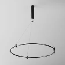 Maytoni Technical TRA154SW-BB-R-B Подвесной набор с основанием под блок питания для круглого шинопровода Flarity черный