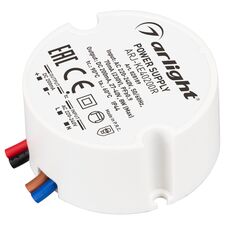 Arlight 028189 Блок питания ARJ-KE40200R (8W, 200mA, PFC) (Arlight, IP44 Пластик, 5 лет) 028189