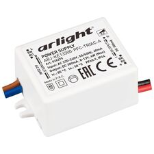 Arlight 028275 Блок питания ARJ-KE13300-PFC-TRIAC-A (4W, 300mA) (Arlight, IP44 Пластик, 5 лет) 028275