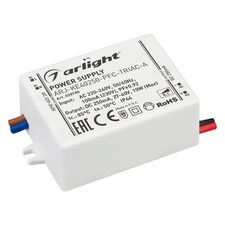Arlight 028780 Блок питания ARJ-KE40250-PFC-TRIAC-A (10W, 250mA) (Arlight, IP44 Пластик, 5 лет) 028780