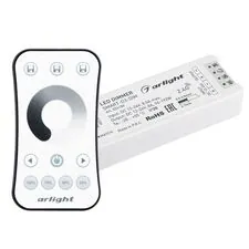 Arlight 034786 Диммер SMART-DIM-SET-RING (12-24V, 1x8A, ПДУ 2,4G) (Arlight, IP20 Пластик, 5 лет) 034786