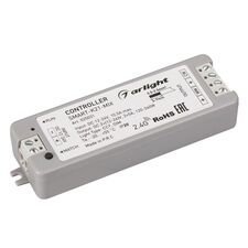 Arlight 025031 Контроллер SMART-K21-MIX (12-24V, 2x5A, 2,4G) (Arlight, IP20 Пластик, 5 лет) 025031
