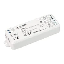 Arlight 036115 INTELLIGENT ARLIGHT Диммер SMART-PWM-105-72-RGB-MIX-SUF (12-24V, 5x3A, ZB, 2,4G) (IARL, Пластик) 036115