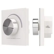 Arlight 028122 INTELLIGENT ARLIGHT Роторная панель DALI-133-ADDR-DIM-IN (BUS, белая) (IARL, -) 028122