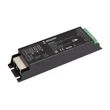 Arlight 036245 INTELLIGENT ARLIGHT Декодер SMART-DMX512-305-63-RDM-SUF Black (12-48V, 5x4A, RJ-45) (IARL, IP20 Металл, 5 лет) 036245