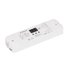 Arlight 038544 INTELLIGENT ARLIGHT Диммер SMART-DALI-204-72-SH-DT6/DT8-SUF (12-48V, 4x350-1200mA) (IARL, IP20 Пластик, 5 лет) 038544